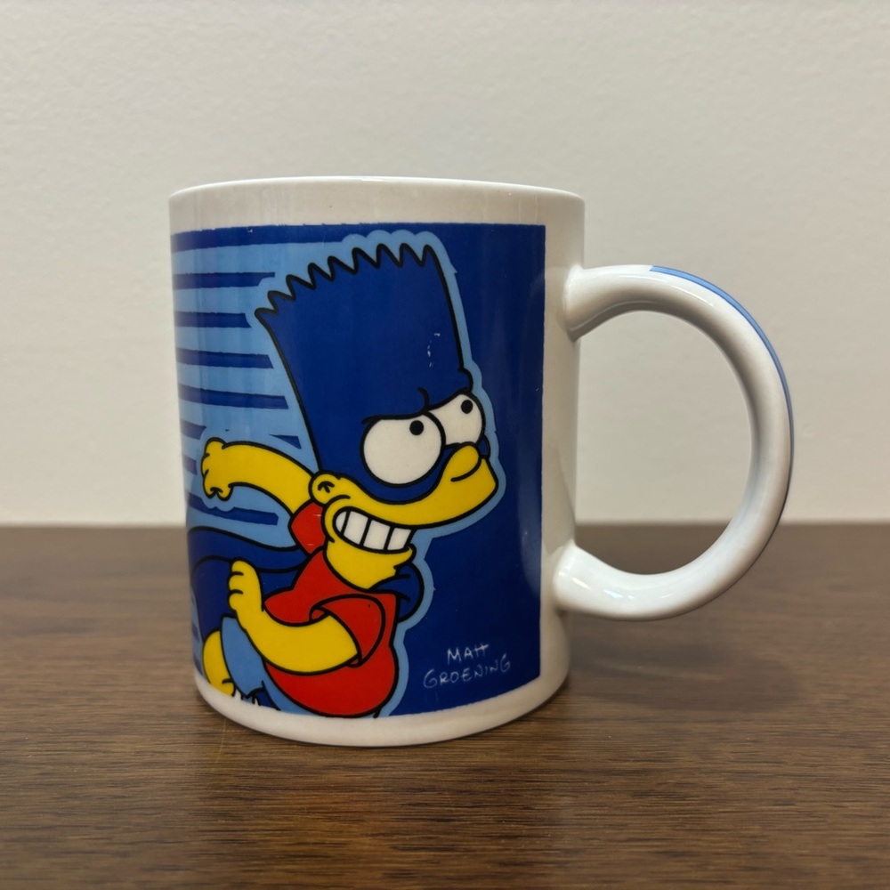 2006 Simpsons Bartman Bart Mug